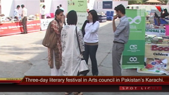 Karachi- Karachi Literature Festival.