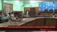 Peshawar- Mine Owners Association Presser.