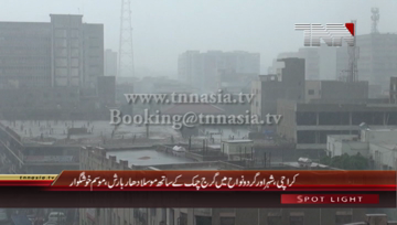 Karachi- Heavy Rains in different areas
