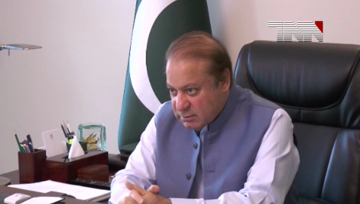 Islamabad- PM Nawaz Sharif meets Federal Minister for Port & ShippingMir Hasil Khan Bizinjo