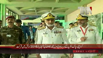 Karachi- Chief of the Naval staff Muhammad Zakaullah Media Talk