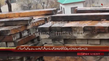 Chitral- Mayor Chitral Town and Councilors Protest against Provincial Timber Policy