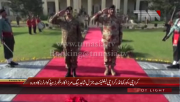Karachi- Corps Commander Karachi Lt.General Shahid Baig Mirza visits Sindh Rangers Headquater