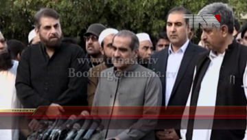 Karachi- Federal Minister for Railway Khuwaja Saad Rafiq Condolence to Junaid Jamsheed Family