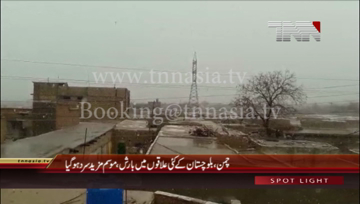 Chaman- Rainfall in different areas.