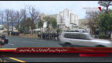 Islamabad- Chairman PTI Imran Khan Media Talk