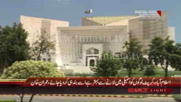 Islamabad- Chairman PTI Imran Khan Media Talk