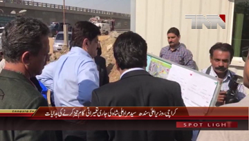 Karachi- CM Sindh Syed Murad Ali Shah visits different areas