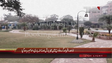 Lahore- Heavy Rainfall in City