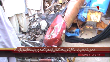 Lodhran- Eight Peolpe including Five School Children killed in Lodhran Train Accident