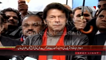 Islamabad- Chairman PTI Imran Khan Media Talk