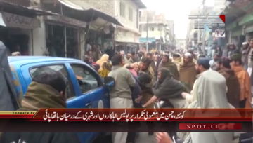 Chaman- Clash between Police and Citizen