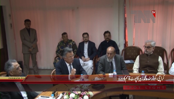 Karachi- Governor Sindh visits Port Qasim