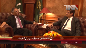 Karachi- Governor Sindh Muhammad Zubair meets CM Sindh Syed Murad Ali Shah