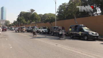 Karachi- Governor Sindh meets with Commander Pakistan Fleet Vice Admiral Arif Ullah Hussani