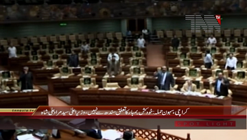 Karachi- CM Sindh Syed Murad Ali Shah addresses to Sindh Assembly Session