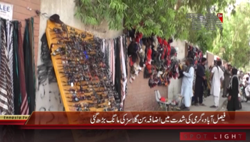 Faisalabad- Hot Weather,Sunglasses Demand Increases