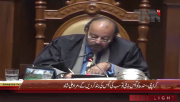 Karachi- CM Sindh Syed Murad Ali Shah addresses 