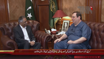 Karachi- Governor Sindh Muhammad Zubair meets Ambassador of Iraq