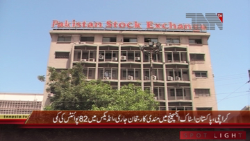 Karachi- Pakistan Stock Exchange, 100 Index declines by 82 Points 