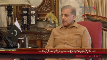 Lahore- CM Punjab Shahbaz Sharif meets Khawja Saad Rafique