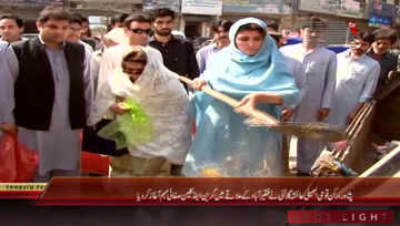 Peshawar- MNA Ayesha Gulalai Inaugurates green & Clean Peshawar Campaign