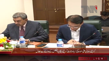 Karachi- CM Sindh Syed Murad Ali Shah chairs meeting Regarding Karachi Mega Projects  