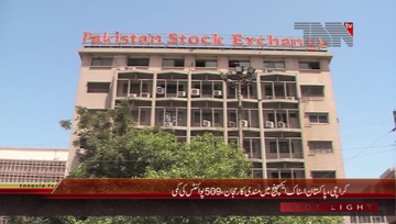 Karachi- Pakistan Stock Exchange, 100 Index declines by 509 Points