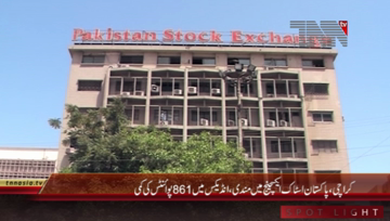 Karachi- Pakistan Stock Exchange, 100 Index declines by  Closing