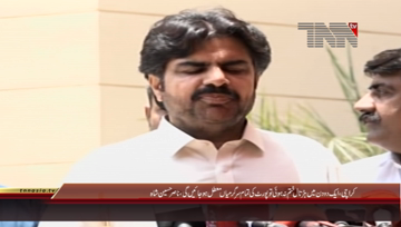Karachi- Transport Minister Sindh Nasir Hussain Shah Media Talk
