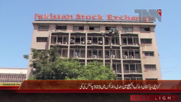 Karachi- Pakistan Stock Exchange, 100 Index declines by 323 Points