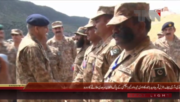 Rawalpindi- COAS General Qamar Javed Bajwa visits Pak-Afghan border in Khyber Agency