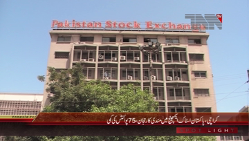 Karachi- Pakistan Stock Exchange, 100 Index declines by 75 Points