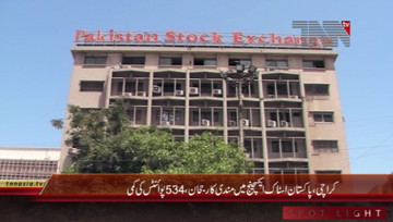 Karachi- Pakistan Stock Exchange, 100 Index declines by 534 Points