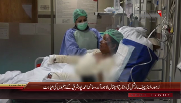Lahore- Air Chief Marshall Sohail Aman visits Jinnah Hospital
