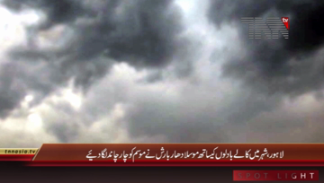 Lahore- Heavy Rain in City, Public Views 