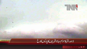 Lahore- Pleasant Weather, Peoples Goes To Parks