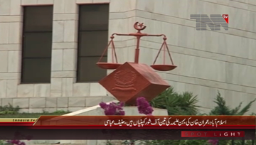 Islamabad- PML(N) Leader Hanif Abbasi Media Talk
