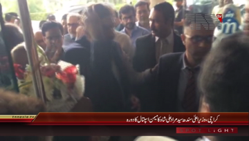 Karachi- CM Sindh Syed Murad Ali Shah Visit Memon Hospital
