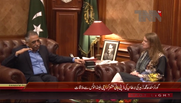 Karachi- Governor Sindh Meets UK Deputy High Commissioner
