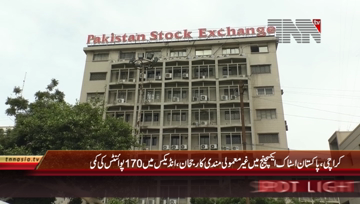 Karachi- Pakistan Stock Exchange, 100 Index declines by 170 Points