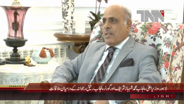 Lahore- Governor Punjab Rafique Rajwana meets CM Punjab Shahbaz Sharif
