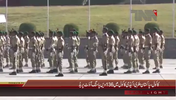 Abbottabad- Passing out parade of 136th PMA Long Course
