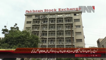 Karachi- Pakistan Stock Exchange, 100 Index declines 604 Points