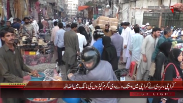 Karachi- Winter Clothes Demand Increases 