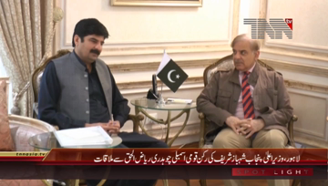 Lahore- CM Punjab Meets MNA Riaz ul Haq
