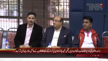 Lahore- Mujtaba Shuja ur Rehman Attend Karate Final Competition
