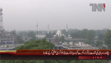 Peshawar- Cold Weather in City
