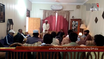 Bahawalpur- President Awami Tehreek Bahawalpur Division Ajmal Malik meets Cholistani Delegation