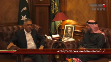 Karachi- Governor Sindh Muhammad Zubair meets UAE Ambassador

